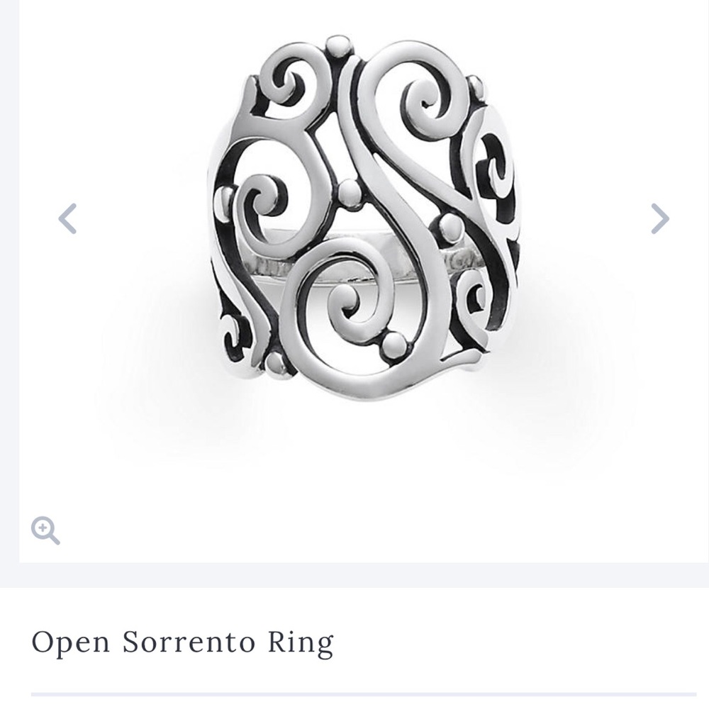 James Avery Open Sorrento Ring.